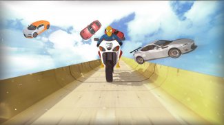 Super Hero Bike Mega Ramp 2 screenshot 1