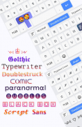 Fonts Aa - Keyboard Fonts Art screenshot 18