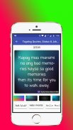 Hugot,Tagalog, Pinoy & Bisaya Quotes Maker 2018 screenshot 2