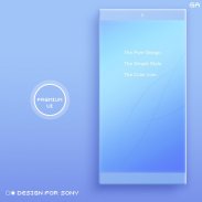 COLOR™ Theme | BLUE - Design For SONY 🎨 screenshot 5