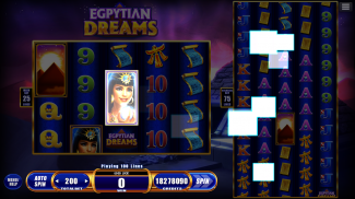 Egyptian Dreams Slot screenshot 1