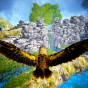 Forest Flying Birds Icon