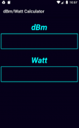 dB/Watt Calculator screenshot 2