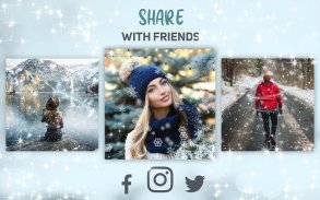 Photo Editor with Snow Effects screenshot 7