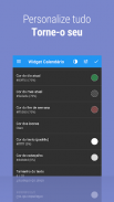 Widget de Calendário (Agenda) screenshot 2