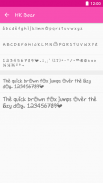 Girly Fonts for FlipFont screenshot 1