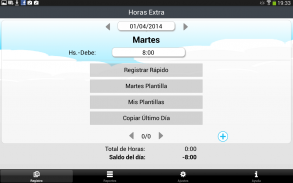 Horas Extra - Control Horario screenshot 6