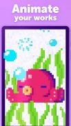 UNICORN Livre de coloriage: Coloriage de Pixel Art screenshot 19