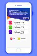 TV Indonesia Streaming Pro (Semua Saluran) screenshot 2