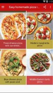 Easy homemade pizza recipes screenshot 3