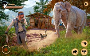 Elefante Simulador Animal Jogo screenshot 2