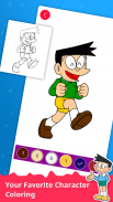 Doramon Cartoon Colouring Book screenshot 4