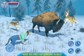आर्कटिक भेड़िया सिम 3 डी screenshot 6
