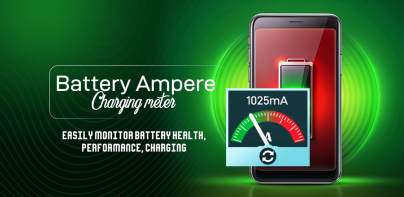 Ampere Battery Charging Meter