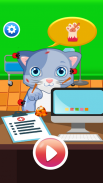 Kitten Doctor: Furry Pet Hospital Game screenshot 0