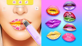 Lip Art Makeup Artist Games screenshot 7