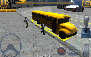 Schoolbus sürüş 3D simülatörü screenshot 8