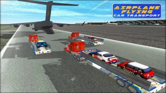 Avião, voando, car, transporte screenshot 14
