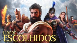 Olympus Rising: defesa heroica jogo de estratégia screenshot 4