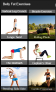 Belly Fat Exercises screenshot 1