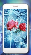 Roses Snow Winter screenshot 1