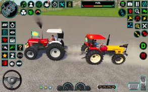 Indian Tractor Driving Farm 3D screenshot 0