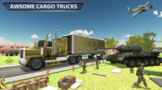 Army Cargo Plane 3D screenshot 7