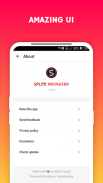 Splite Browser: All social media + dual browser screenshot 2