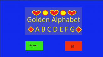 Golden AlphaBet screenshot 2