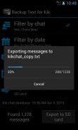 Backup Text for Kik [root] screenshot 1