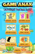 Game Anak Edukasi Hewan Laut screenshot 0