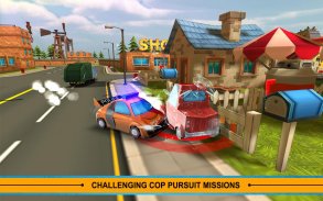 Blocky Cop Pursuit Terrorist screenshot 1