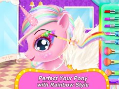 Rainbow Pony Makeover screenshot 2