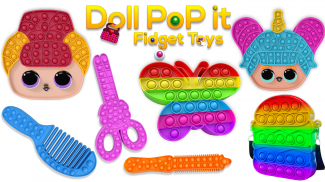 Pop It Doll Fidget Toy : popping fidgets for girls screenshot 6