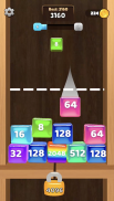 Jelly Cubes 2048: Puzzle Game screenshot 1