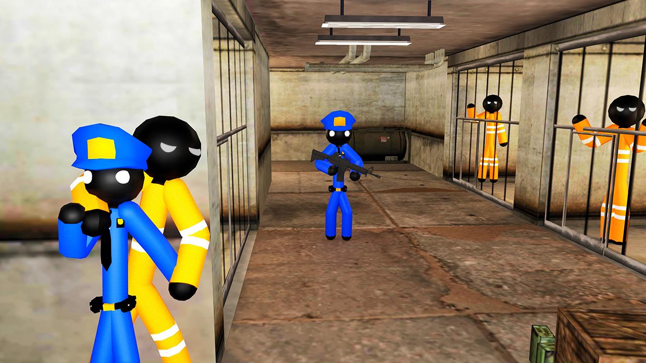 Stickman Prison Escape Story 3D - Free Play & No Download