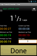 Lap Timer & Counter - Free screenshot 0