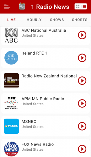 1 Radio News Hourly Podcasts Live News 3 0 4 Play Store Download Android Apk Aptoide