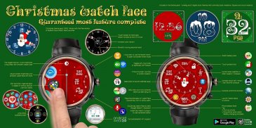 Christmas Watchface theme pack screenshot 8