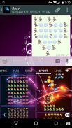 Sport Art - Emoji Keyboard screenshot 3