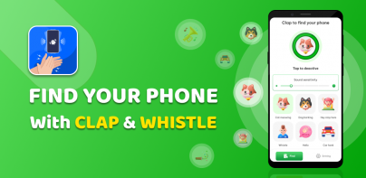 Find My Phone By Clap, Whistle