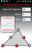 Triangle Solver and Coach screenshot 1