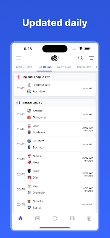 Betsa, Football predictions APK for Android Download