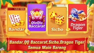 Domino QiuQiu 99 QQ Gaple Slot screenshot 1