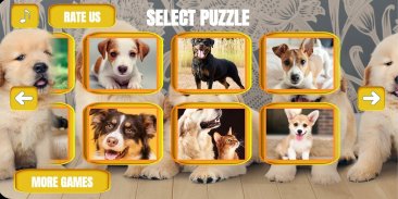 Dogs & puppies jigsaw puzzles screenshot 0