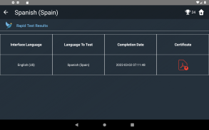 European Spanish Tests screenshot 11