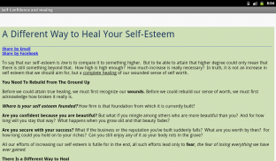 Self Confidence and Healing screenshot 2