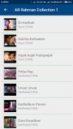 A R Rahman Tamil Hit Songs screenshot 0