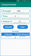 Simple Interest And Compound Interest Calculator screenshot 6