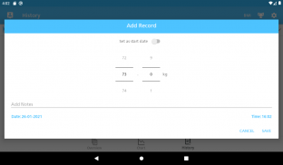 Weight Tracker - Perfect BMI screenshot 0